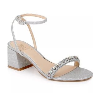 {Jewel Badgley Mischka} Odonna Block Heel Sandals